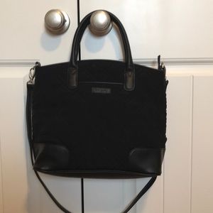 Vera Bradley Black Microfiber Bag